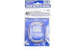 12662 | Tamiya Braided Hose 2.0mm (Outer Diameter)