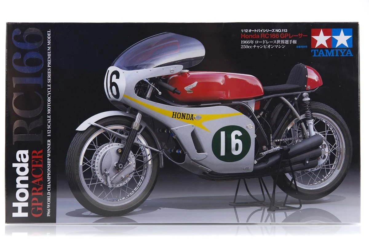 14113 | Tamiya 1/12 Honda RC166 GP Racer Motorcycle Plastic Model Kit 3 14113 | Tamiya 1/12 Honda RC166 GP Racer Motorcycle Plastic Model Kit