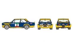 20069 | Tamiya 1/20 Fiat 131 Abarth Rally Olio Fiat Scaled Plastic Model Kit -Tamiya Shop TAM 20069 06 1200x800 1