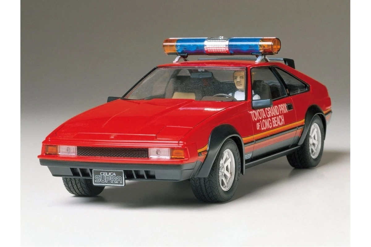 24033 | Tamiya 1/24 Toyota Celica Supra (Long Beach Gp Marshal Car) Plastic Model Kit 5 24033 | Tamiya 1/24 Toyota Celica Supra (Long Beach Gp Marshal Car) Plastic Model Kit - Image 3