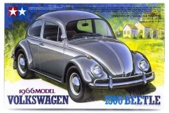 24136 | Tamiya 1/24 Volkswagen 1966 1300 Beetle Scaled Plastic Model Kit