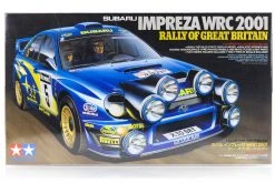 24250 | Tamiya 1/24 Subaru Impreza WRC '01 Rally Of Great Britain Scaled Plastic Model Kit