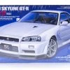 24258 | Tamiya 1/24 Nissan Skyline R34 GT-R V-spec II Scaled Plastic Model Kit -Tamiya Shop TAM 24258 00 1200x800 1