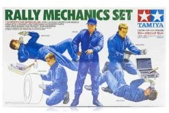 24266 | Tamiya 1/24 Rally Mechanics Scaled Plastic Model Kit