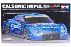 24312 | Tamiya 1/24 Nissan Calsonic Impul R35 GT-R Scaled Plastic Model Kit