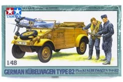 32501 | Tamiya 1/48 German Kubelwagen Type82 (Pkw.K1) Scaled Plastic Model Kit
