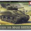 32523 | Tamiya 1/48 U.S. M4A1 Sherman Medium Tank Scaled Plastic Model Kit -Tamiya Shop TAM 32523 00 1200x800 1