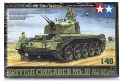 32546 | Tamiya 1/48 British Crusader Mk.III Anti-Aircraft Plastic Model Kit