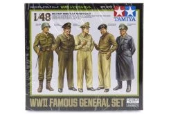 32557 | Tamiya 1/48 WWII Famous Generals Set Scaled Plastic Model Kit