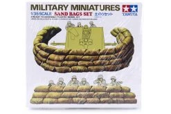 35025 | Tamiya 1/35 Sand Bags Set Scaled Plastic Model Kit