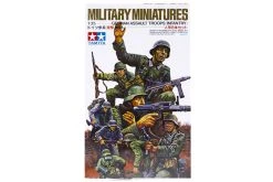 35030 | Tamiya 1/35 German WWII Assault Infantry Troops Set Scaled Plastic Model Kit