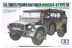 35052 | Tamiya 1/35 German S.GL.Einheits Personen Kraft Wagen Horch 4x4 Type 1a Scaled Plastic Model Kit