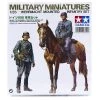 35053 | Tamiya 1/35 German Wehrmacht Mounted Infantry Set Scaled Plastic Model Kit