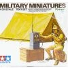 35074 | Tamiya 1/35 Military Tent Set Scaled Plastic Model Kit -Tamiya Shop TAM 35074 00 1200x800 1