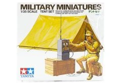 35074 | Tamiya 1/35 Military Tent Set Scaled Plastic Model Kit
