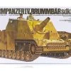 35077 | Tamiya 1/35 German Sturmpanzer IV Brummbar (Sd.Kfz.166) Scaled Plastic Model Kit