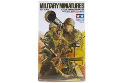 35086 | Tamiya 1/35 U.S. Gun & Mortar Team Set Scaled Plastic Model Kit