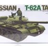 35108 | Tamiya 1/35 Russian T-62A Tank Scaled Plastic Model Kit