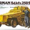 35115 | Tamiya 1/35 German Leichter Schutzenpanzerwagen (2cm) (Sd.Kfz. 250/9) Scaled Plastic Model Kit