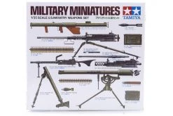 35121 | Tamiya 1/35 U.S. Infantry Weapons Set Scaled Plastic Model Kit