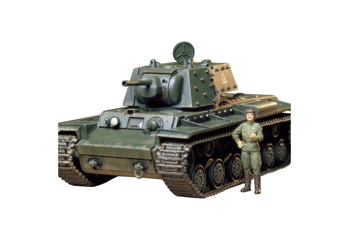 35142 | Tamiya 1/35 Russian KV-1B Tank Plastic Model Kit 4 35142 | Tamiya 1/35 Russian KV-1B Tank Plastic Model Kit - Image 2