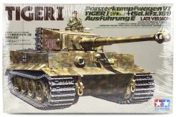 35146 | Tamiya 1/35 German Panzerkampfwagen VI Tiger I (Sd.Kfz.181) Tank Scaled Plastic Model Kit