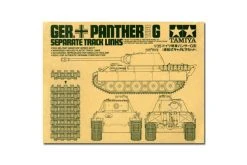 35171 | Tamiya 1/35 Panther Type G Separate Plastic Track Link Kit