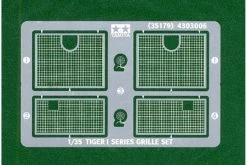 35179 | Tamiya 1/35 German Tiger I Series Photo Etched Grille Set -Tamiya Shop TAM 35179 01 1200x800 1