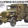 35218 | Tamiya 1/35 U.S. 2 1/2-Ton 6x6 Cargo Truck Scaled Plastic Model Kit