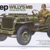 35219 | Tamiya 1/35 U.S. Willys MB Jeep Truck Scaled Plastic Model Kit