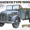 35225 | Tamiya 1/35 German Steyr Type 1500A/01 Truck (s.gl.Pkw) Scaled Plastic Model Kit -Tamiya Shop TAM 35225 00 1200x800 1