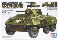 35228 | Tamiya 1/35 U.S. M8 Greyhound Light Armored Car Scaled Plastic Model Kit