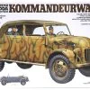 35235 | Tamiya 1/35 German Steyr Type 1500A Kommandeurwagen (s.gl.Pkw) Staff Car Scaled Plastic Model Kit