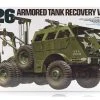 35244 | Tamiya 1/35 U.S. M26 Armored Tank Recovery Truck Scaled Plastic Model Kit -Tamiya Shop TAM 35244 00 1200x800 1
