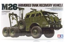 35244 | Tamiya 1/35 U.S. M26 Armored Tank Recovery Truck Scaled Plastic Model Kit