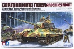 35252 | Tamiya 1/35 German King Tiger Tank (Ardennes Front) Scaled Plastic Model Kit