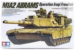 35269 | Tamiya 1/35 U.S. M1A2 Abrams W/ 120mm Main Gun Tank Plastic Model Kit