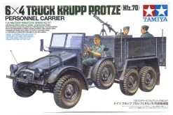 35317 | Tamiya 1/35 German Krupp Protze 6x4 Personnel Carrier (Kfz.70) Truck Scaled Plastic Model Kit
