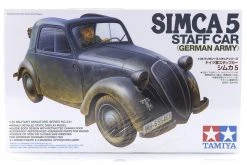 35321 | Tamiya 1/35 German Simca 5 Army Staff Car Scaled Plastic Model Kit