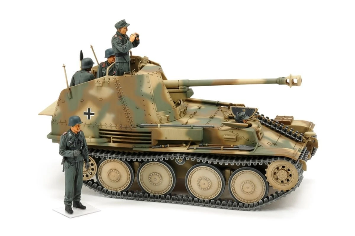 35364 | Tamiya 1/35 German Marder III M Normandy Front Tank Destroyer Scaled Plastic Model Kit 4 35364 | Tamiya 1/35 German Marder III M Normandy Front Tank Destroyer Scaled Plastic Model Kit - Image 2