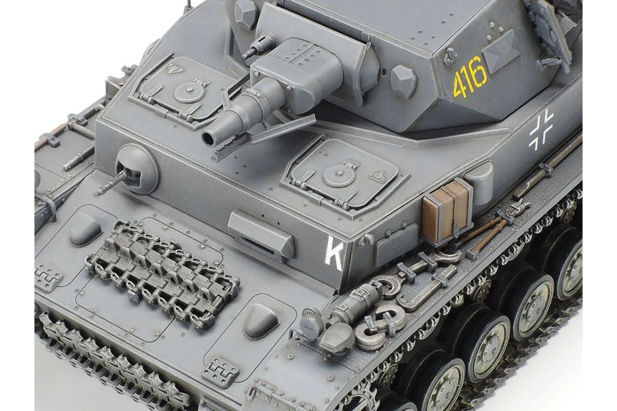 35374 | Tamiya 1/35 German Panzerkampfwagen IV Ausf.F Tank Scaled Plastic Model Kit 7 35374 | Tamiya 1/35 German Panzerkampfwagen IV Ausf.F Tank Scaled Plastic Model Kit - Image 5