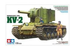 35375 | Tamiya 1/35 Russian KV-2 Tank Scaled Plastic Model Kit