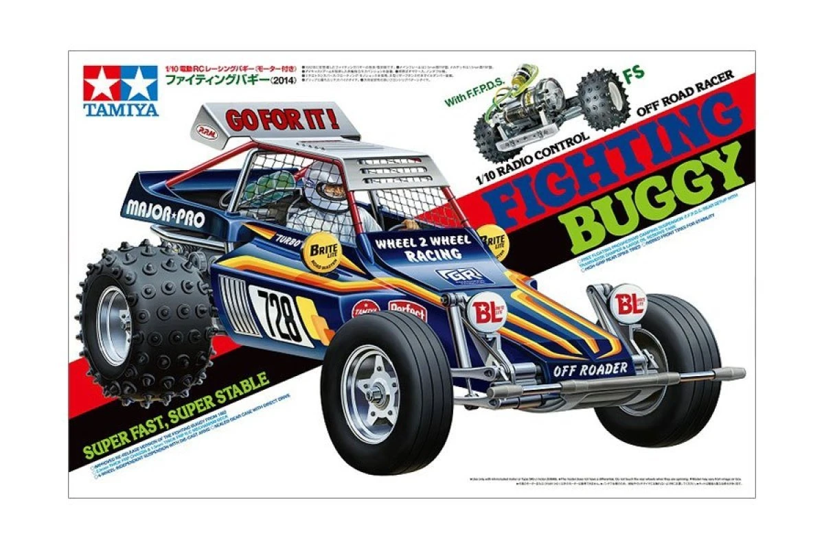 47304 | Tamiya 1/10 Fighting Buggy (2014) 2WD Electric Off Road RC Buggy Kit 10 47304 | Tamiya 1/10 Fighting Buggy (2014) 2WD Electric Off Road RC Buggy Kit - Image 8