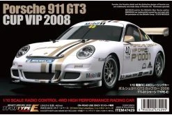 47429 | Tamiya 1/10 TT-01E Porsche 911 GT3 Cup 08 Electric On Road RC Car Kit -Tamiya Shop TAM 47429 09 1200x800 1