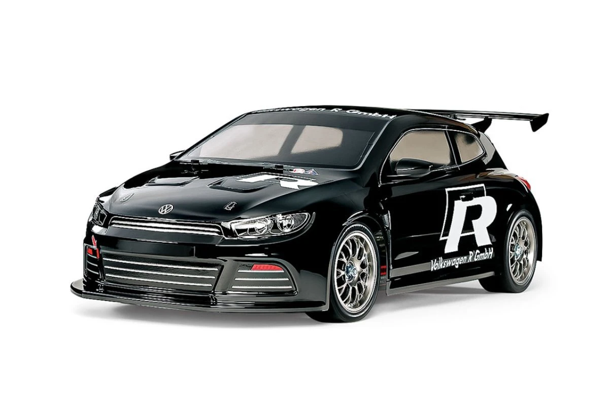 47452 | Tamiya 1/10 TT-01E Volkswagen Scirocco GT Electric On Road RC Car Kit - Black 3 47452 | Tamiya 1/10 TT-01E Volkswagen Scirocco GT Electric On Road RC Car Kit - Black