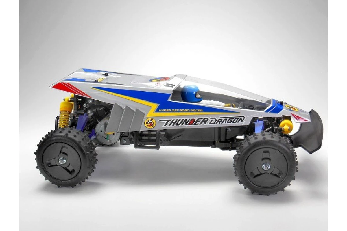 47458 | Tamiya 1/10 Thunder Dragon (2021) 4WD Electric Off Road RC Buggy Kit 4 47458 | Tamiya 1/10 Thunder Dragon (2021) 4WD Electric Off Road RC Buggy Kit - Image 2