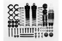 50520 | Tamiya Plastic C.V.A Short Shock Kit 2Pcs W/ Shock Oil