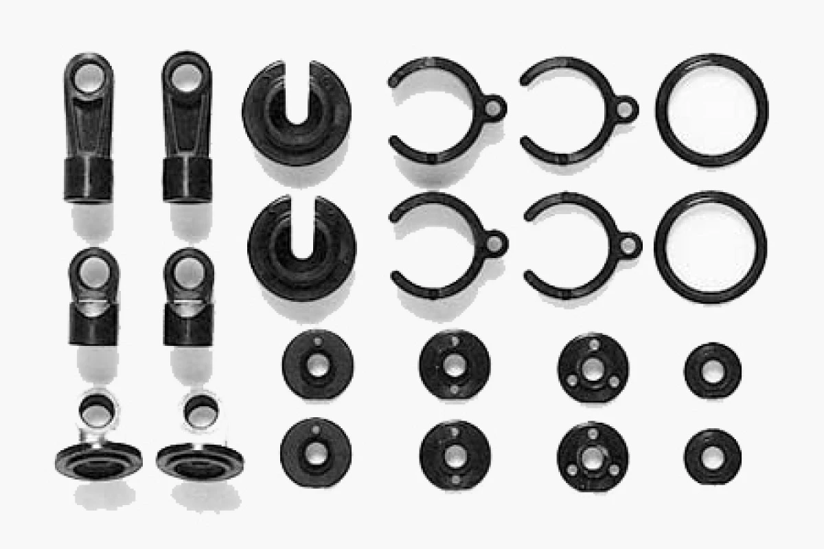 53334 | Tamiya Low Friction Shock Parts Set 3 53334 | Tamiya Low Friction Shock Parts Set