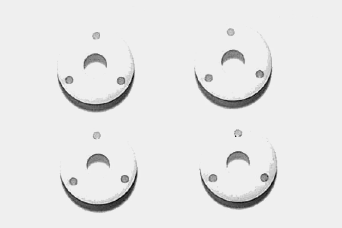 53573 | Tamiya TRF 3 Hole Shock Piston Set 4Pcs 3 53573 | Tamiya TRF 3 Hole Shock Piston Set 4Pcs