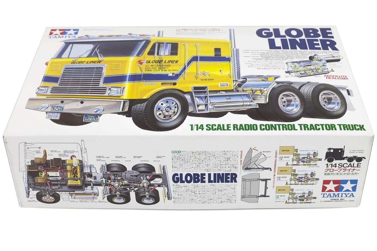 56304 | Tamiya 1/14 Globe Liner Scaled Truck Kit 4 56304 | Tamiya 1/14 Globe Liner Scaled Truck Kit - Image 2
